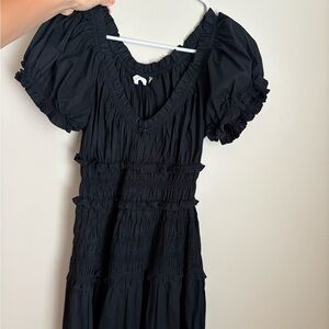 Doen Black Maxi Dress Leanne dress